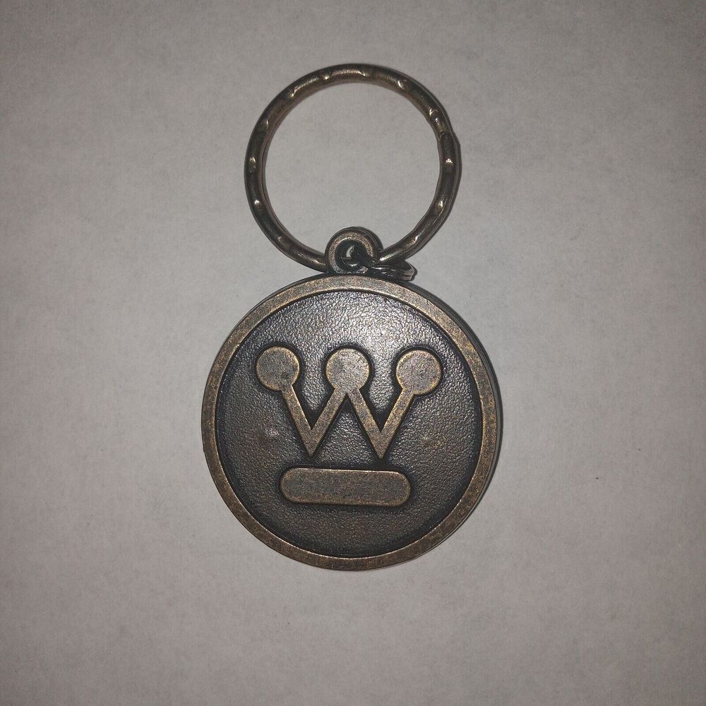 WESTINGHOUSE SRS 1989 1990 Keychain Key Ring Chain Vintage
